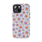 Groovy Flowers Tough iPhone Case