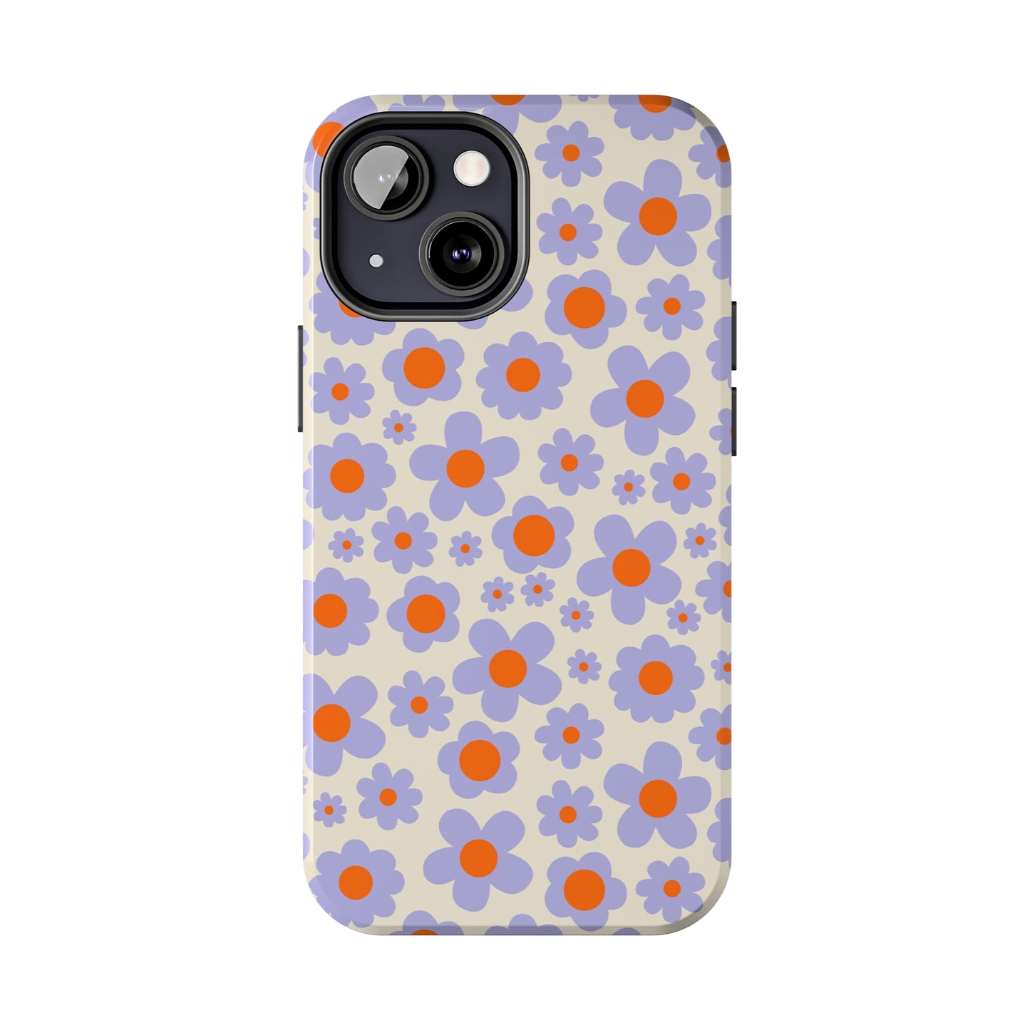 Groovy Flowers Tough iPhone Case