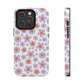 Groovy Flowers Tough iPhone Case