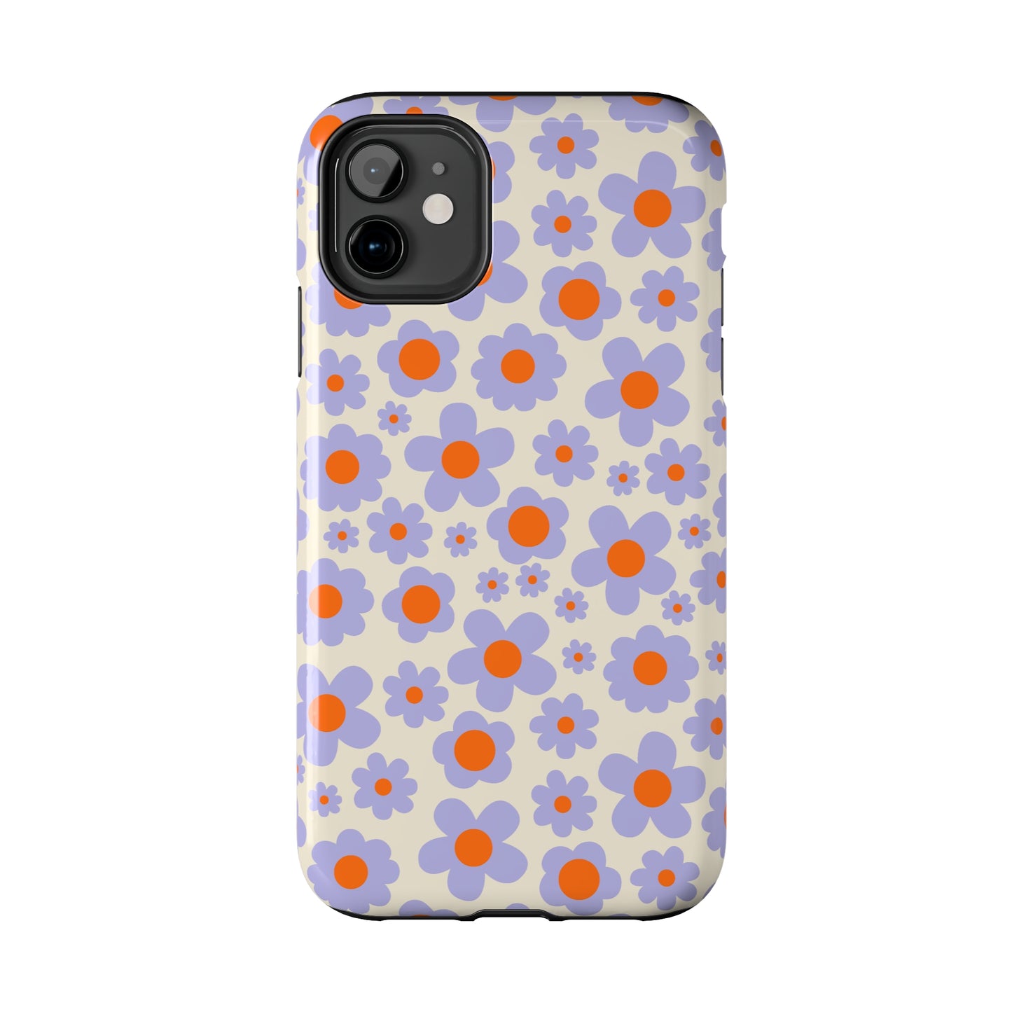 Groovy Flowers Tough iPhone Case