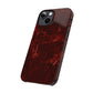 Red stone pattern Snap Case