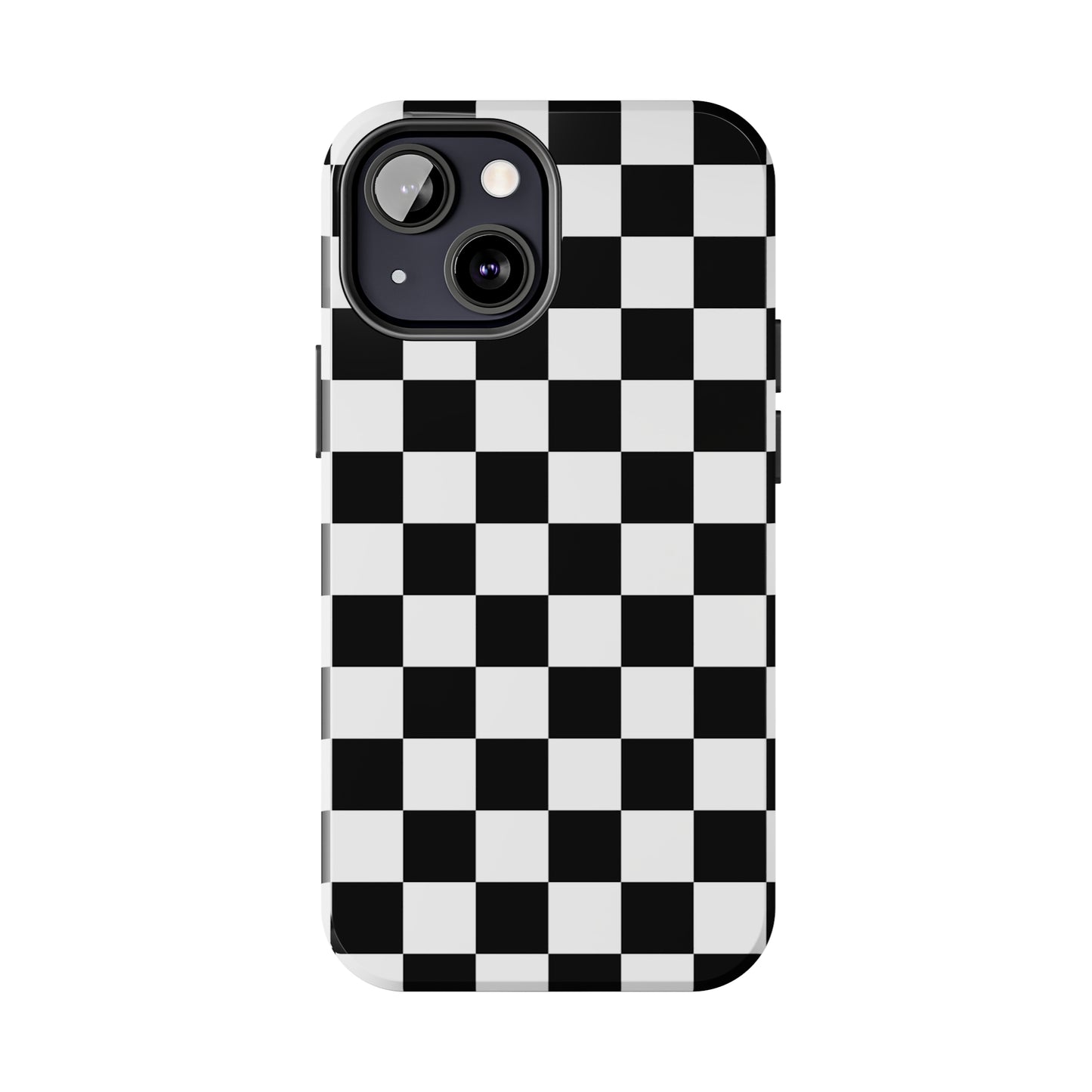 Black and white checks Tough Case