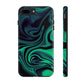 Misty Emerald Tough iPhone Case