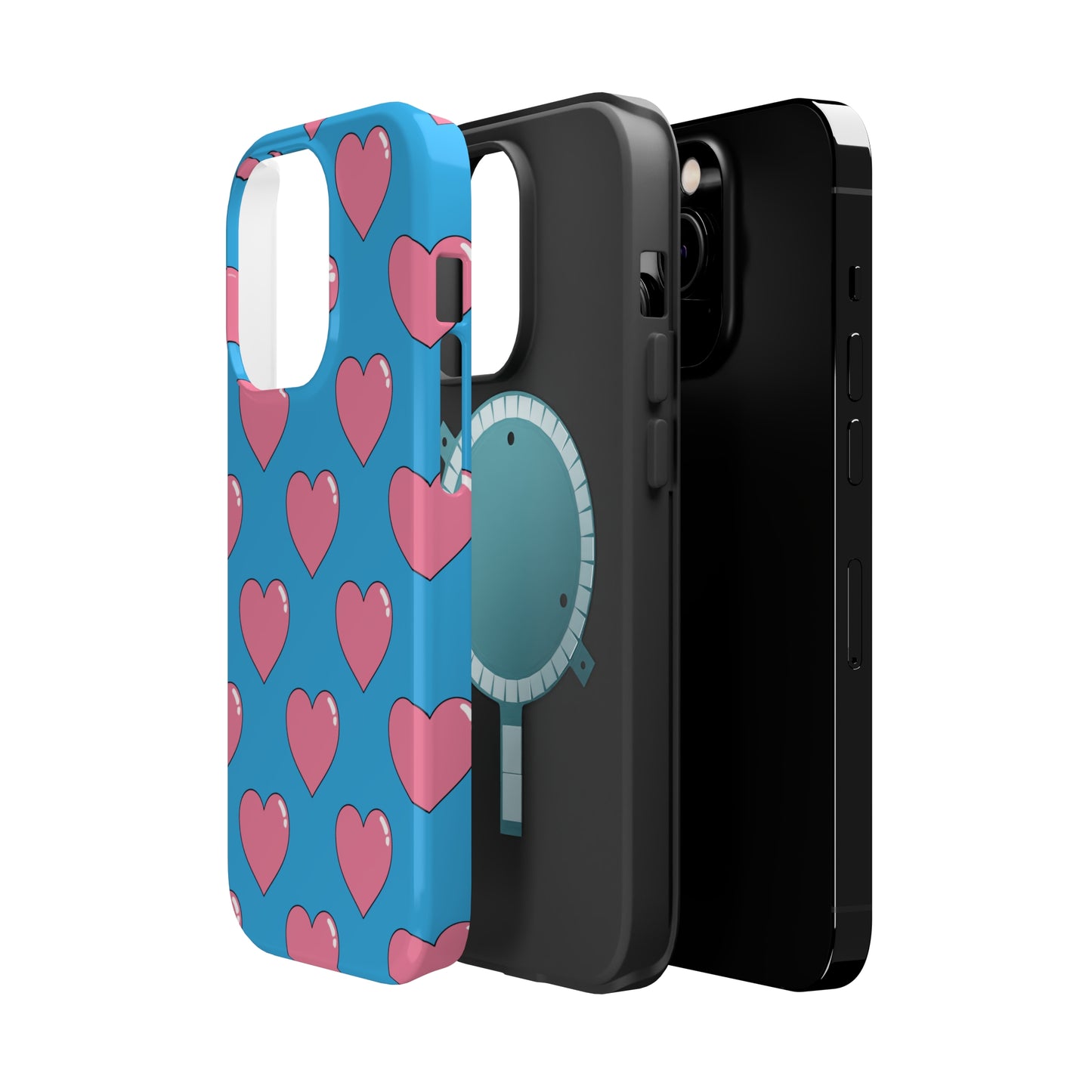 Bubblegum Heart MagSafe Tough Case