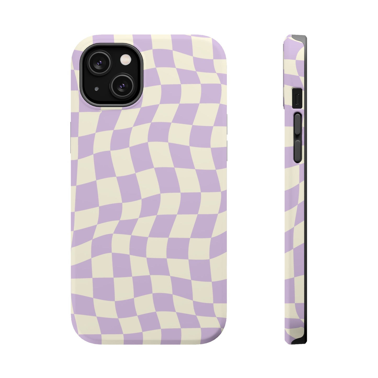 Lavender Crazy Checkers MagSafe Tough Case