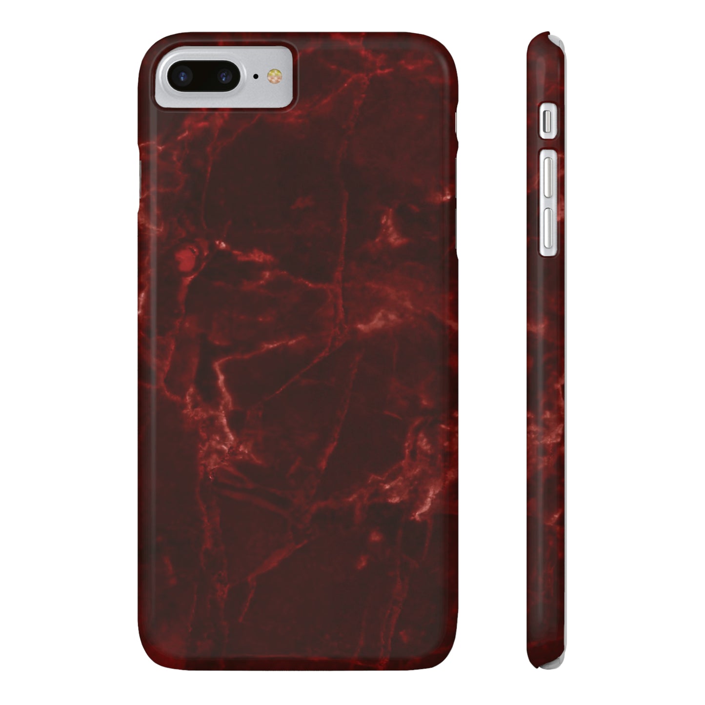 Red stone pattern Snap Case