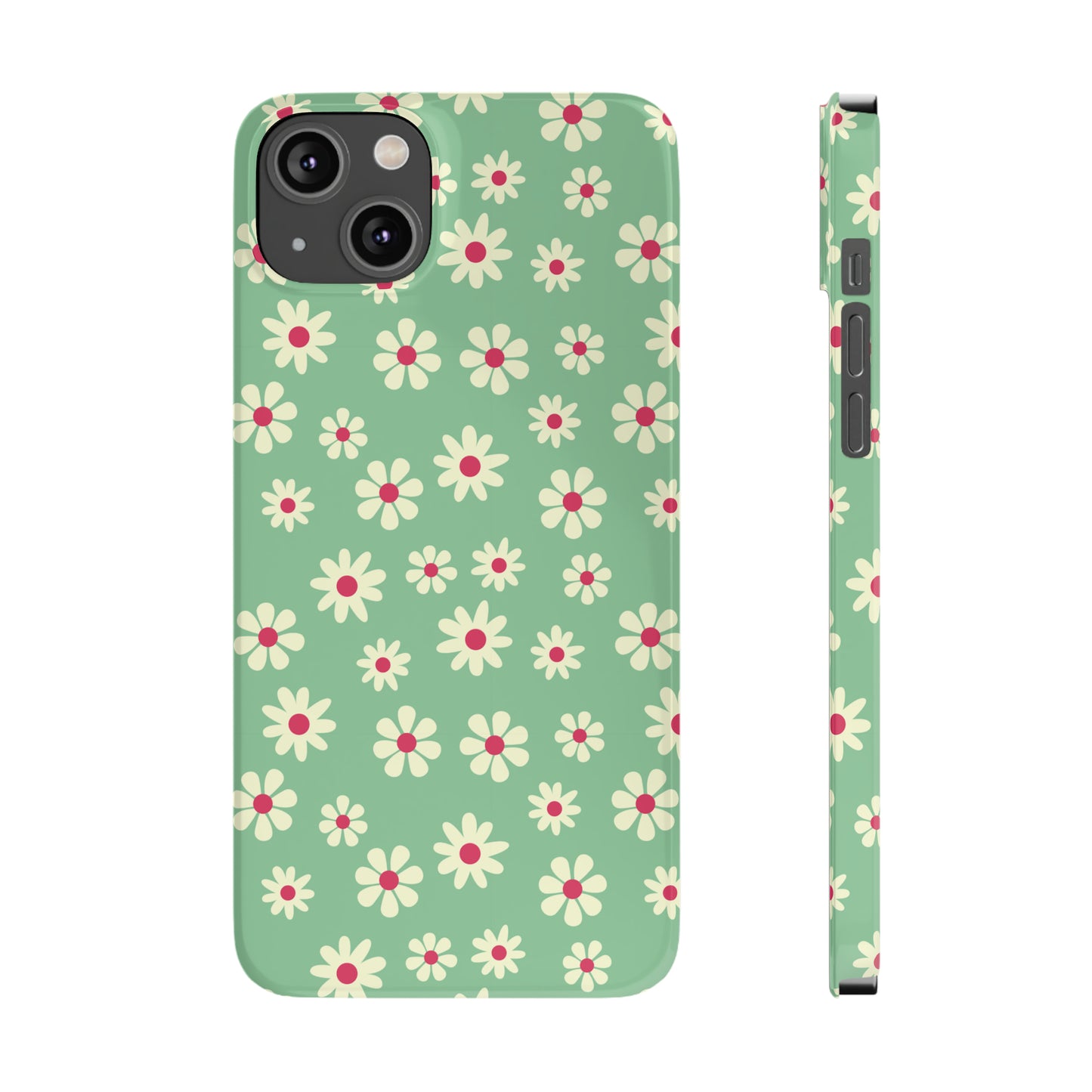 Retro Floral Snap Case