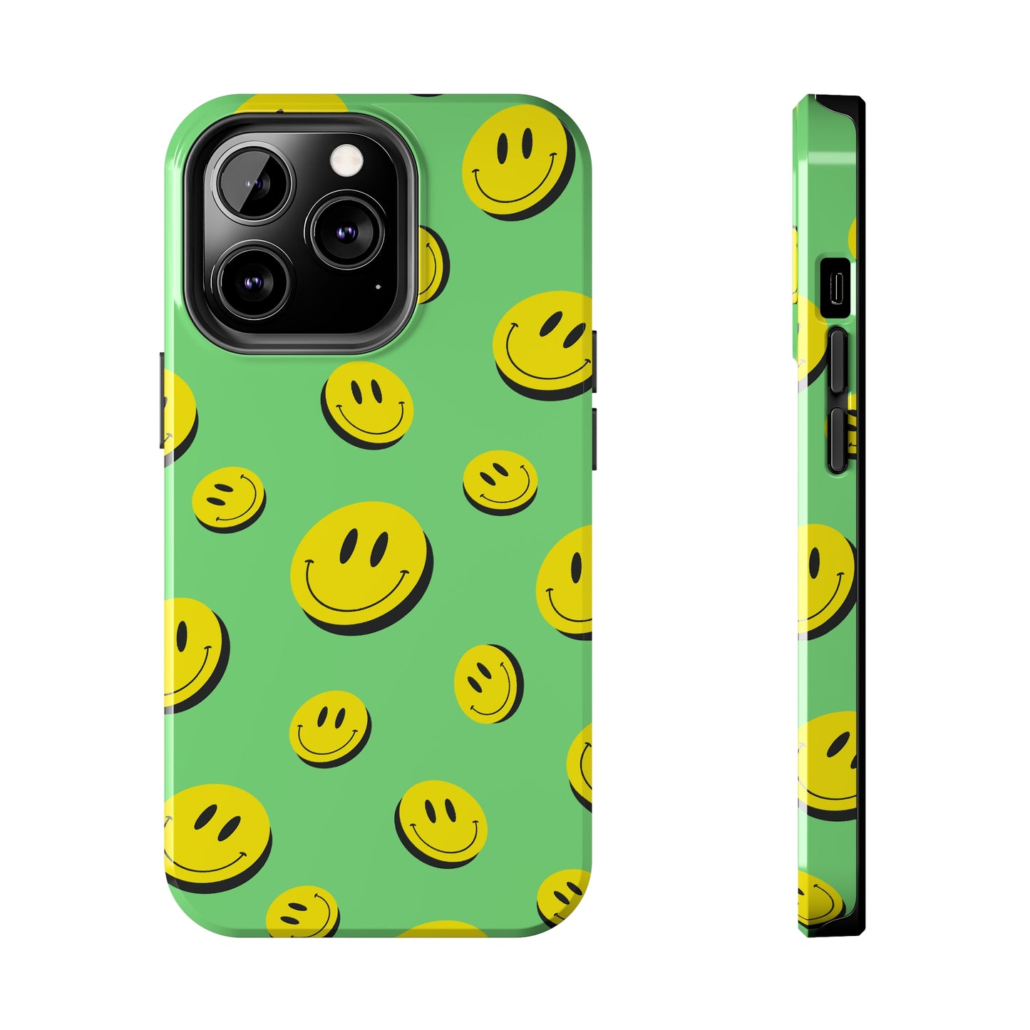 Acid Smiles Tough iPhone Case