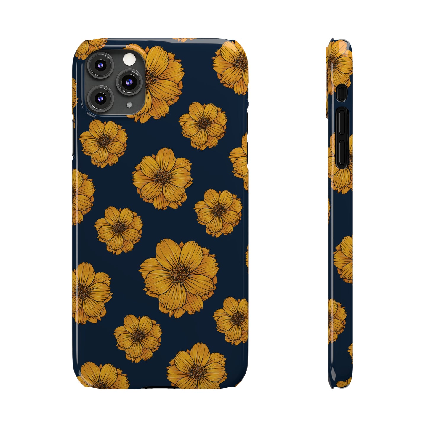 Sunflower Glimmer Snap Case