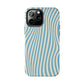 Aqua Swirl Tough iPhone Case