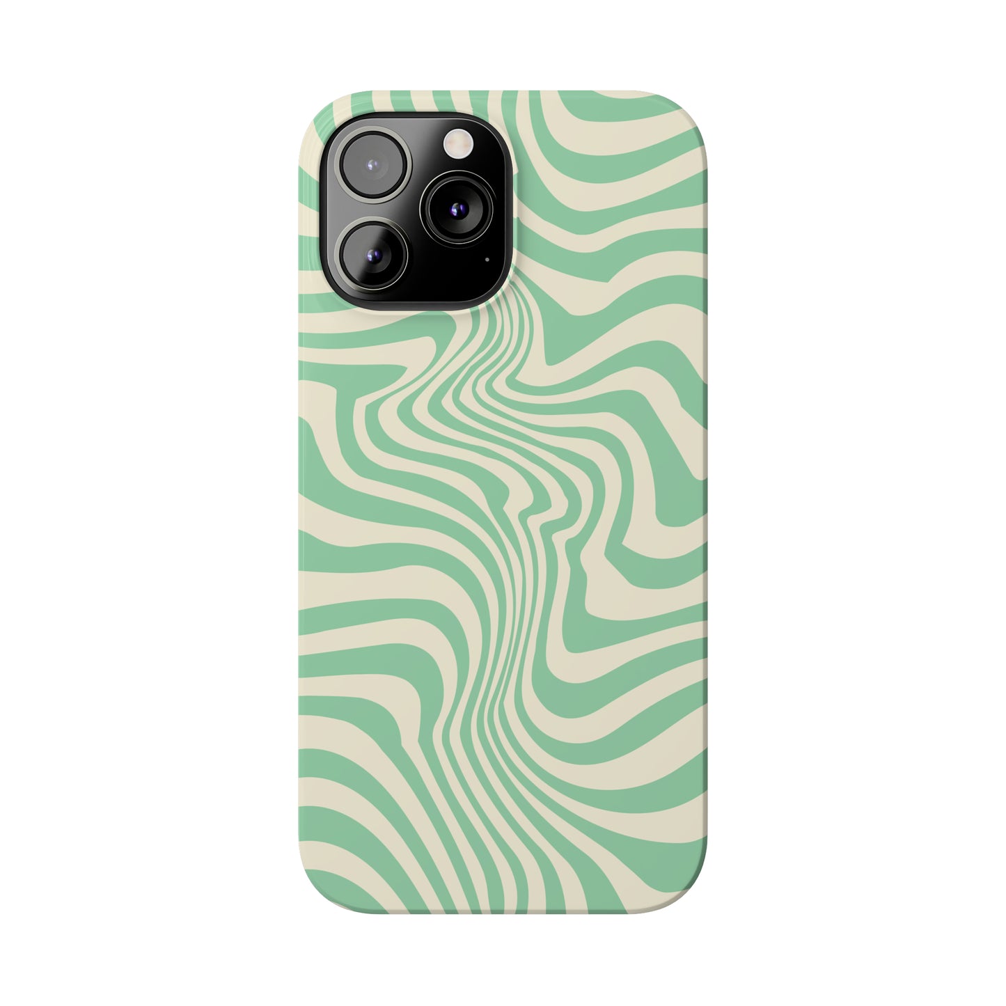 Pistachio Swirls Snap Case