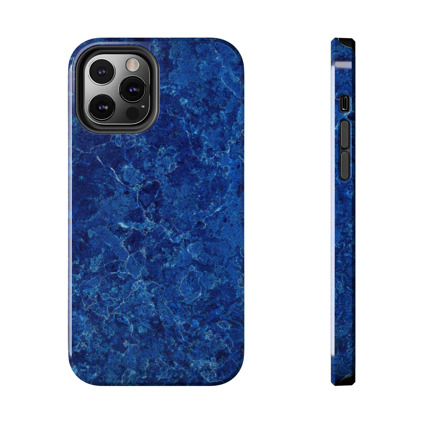 Blue Rust Tough iPhone Case