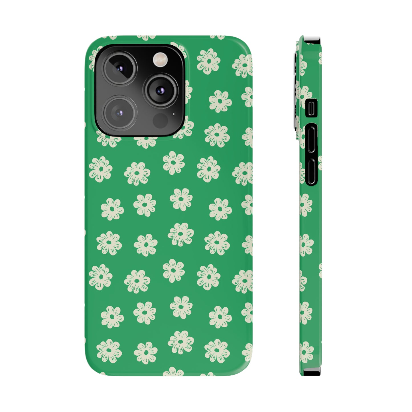 Retro Floral Snap Case