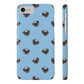 Pug Pattern Snap Case