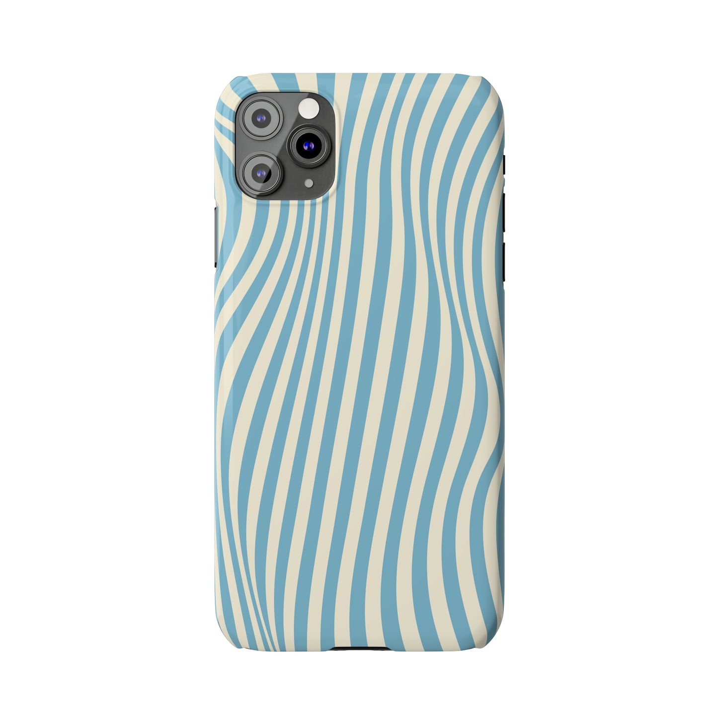 Aqua Swirl Snap Case