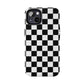 Black and white checks Tough Case