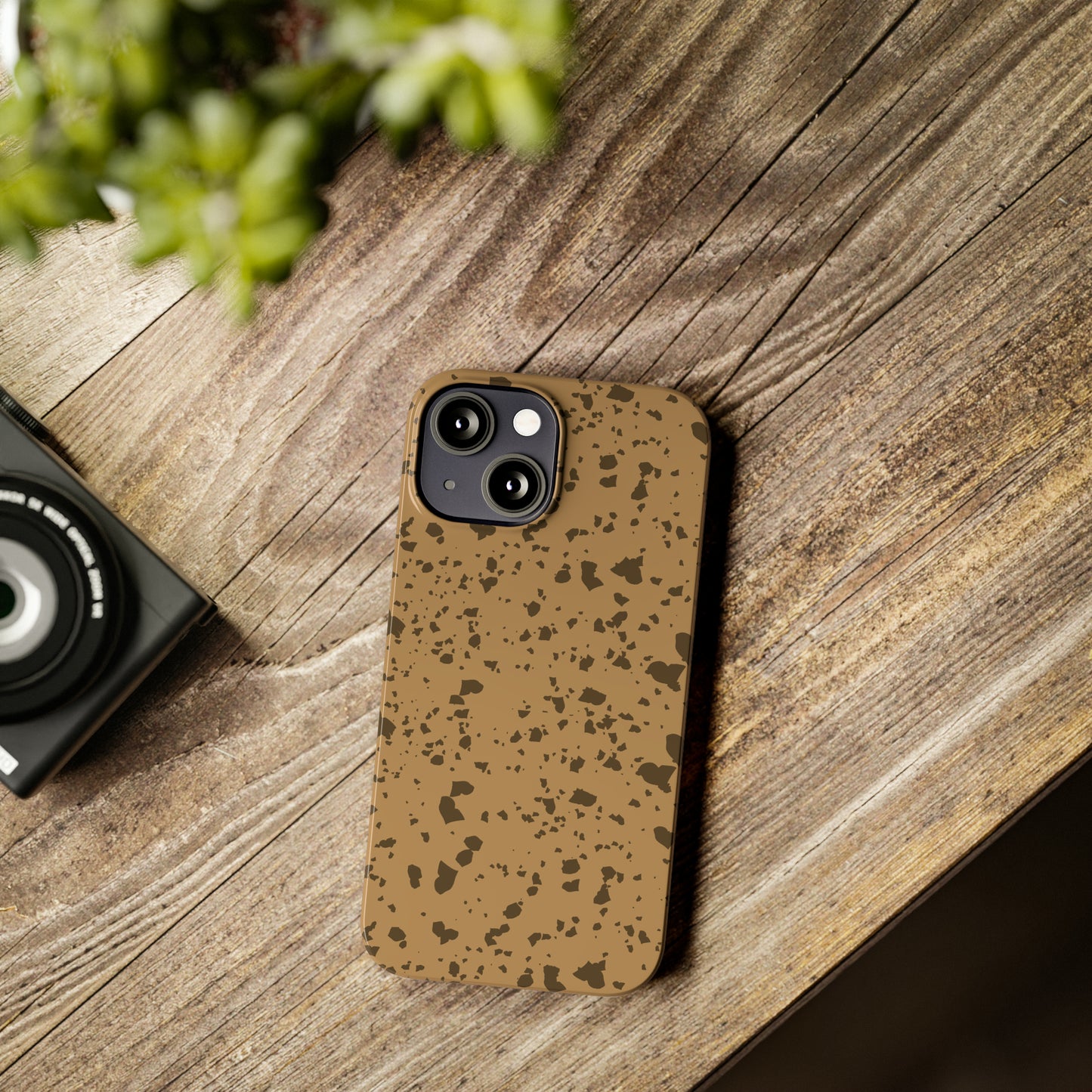 Fawn Terrazzo Snap Case