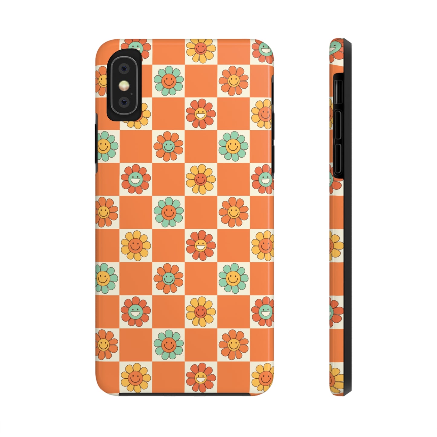 Retro Daisies Tough iPhone Case