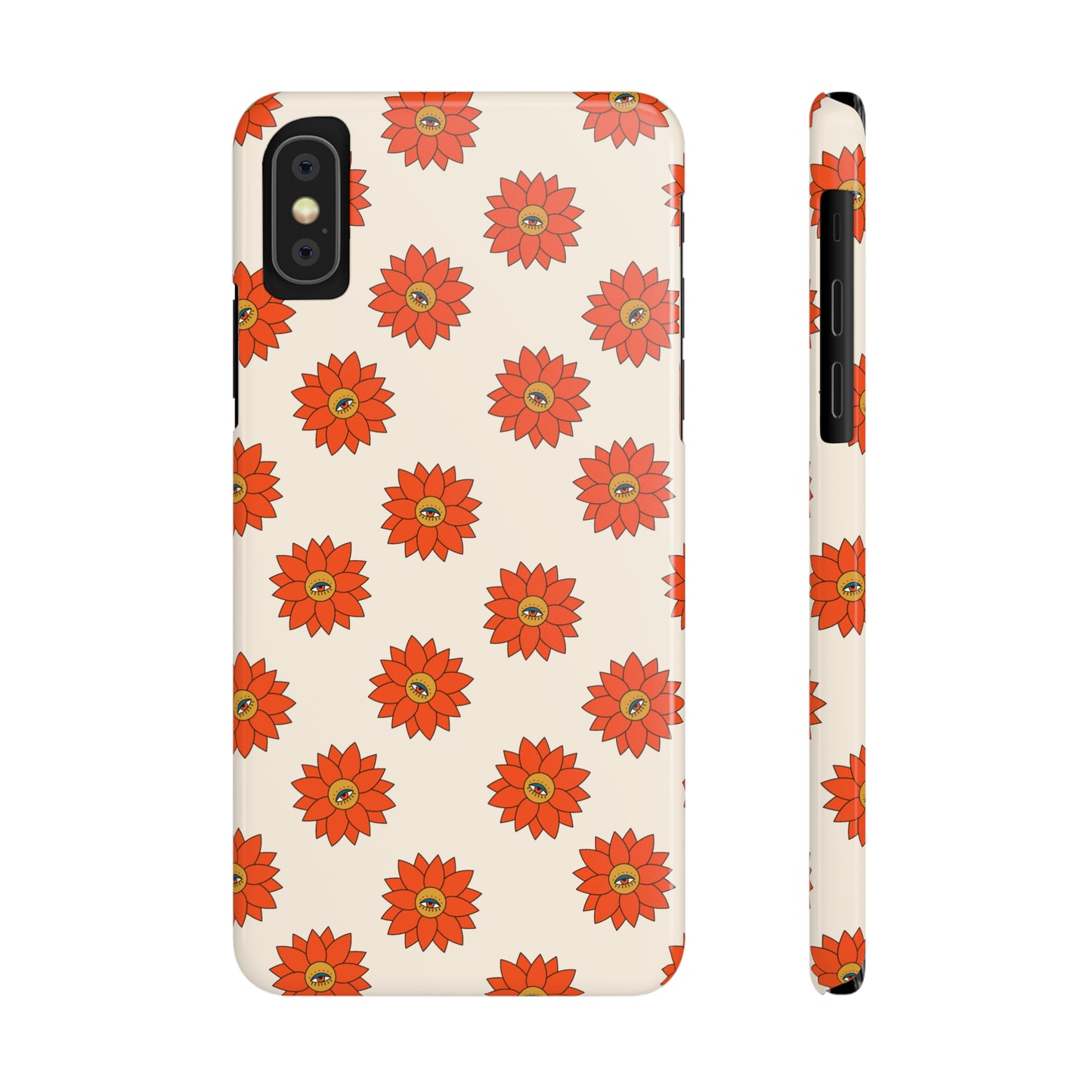 Psychedelic Garden Snap Case