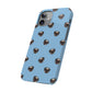 Pug Pattern Snap Case