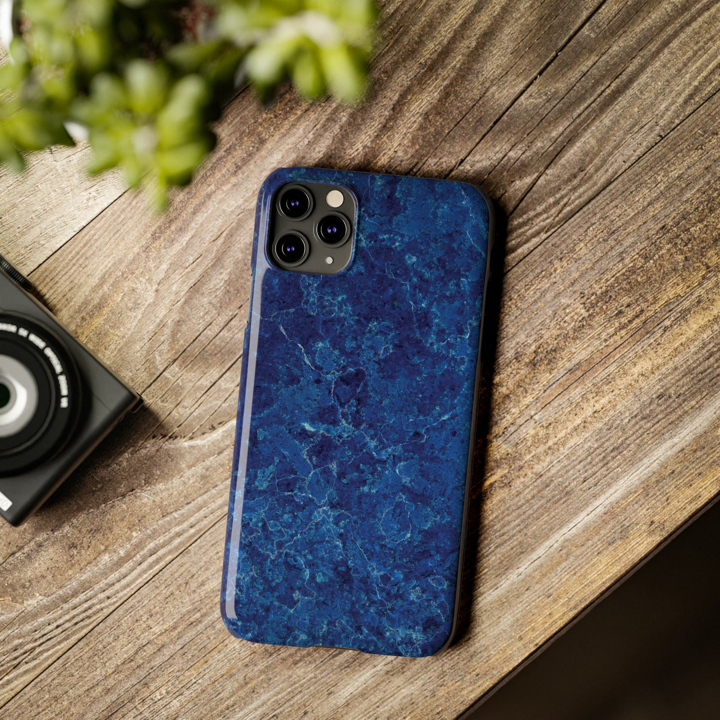 Blue Rust Snap Case