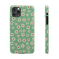 Retro Floral Snap Case