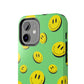 Acid Smiles Tough iPhone Case