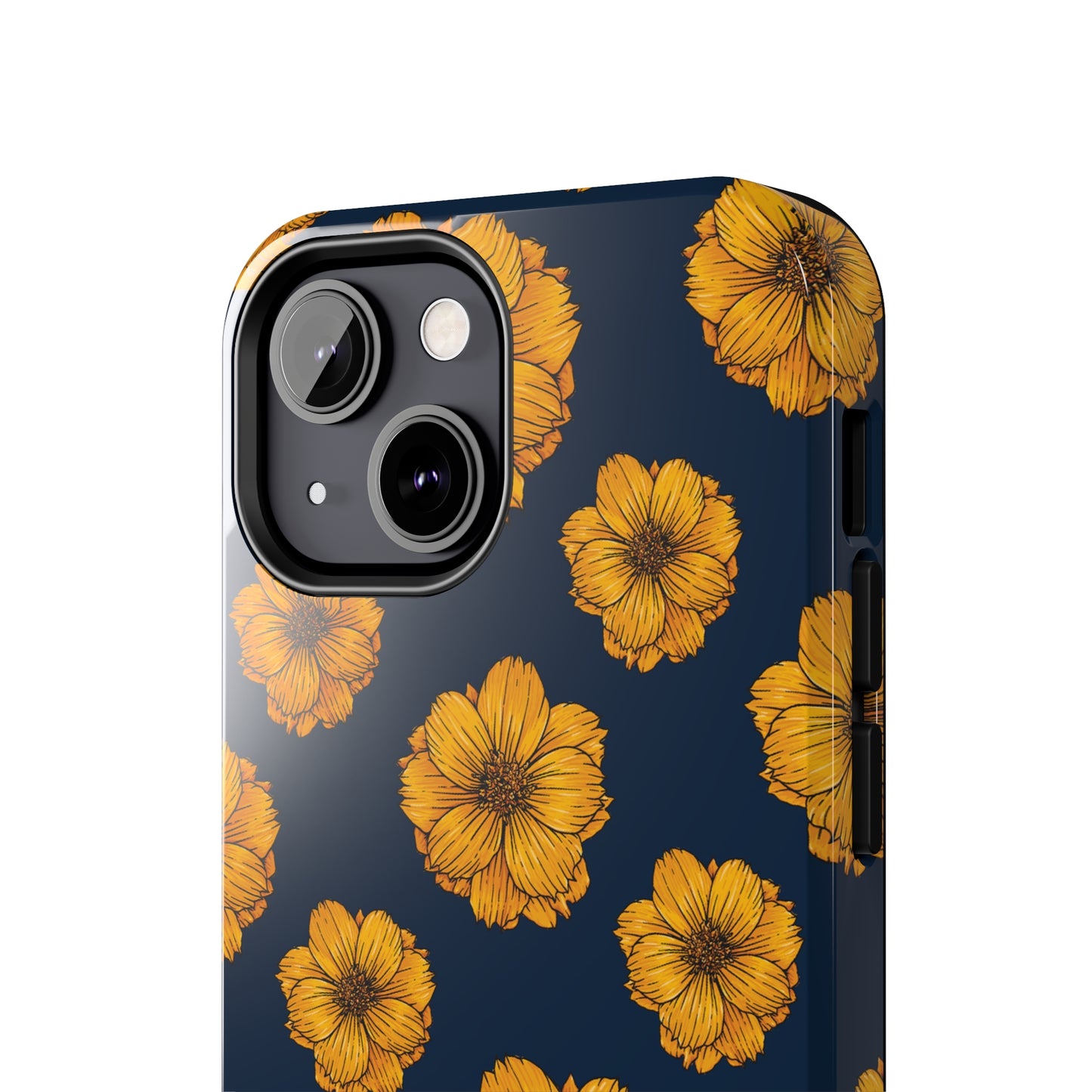 Sunflower Glimmer Tough iPhone Case