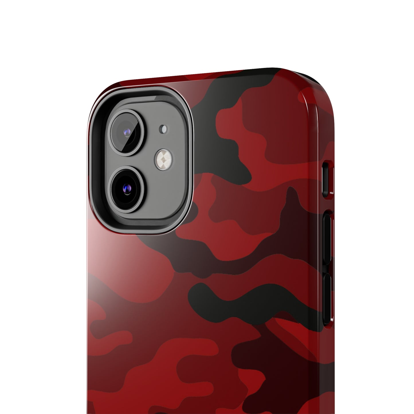 Red Camouflage Tough Case