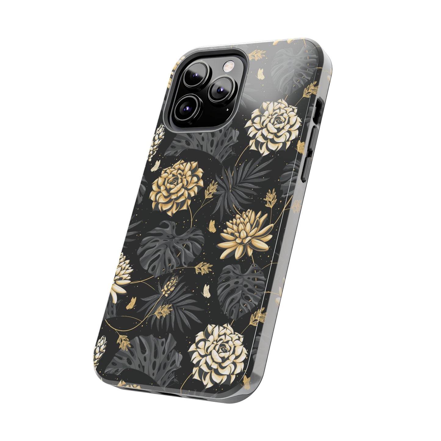 Golden Bloom Tough iPhone Case