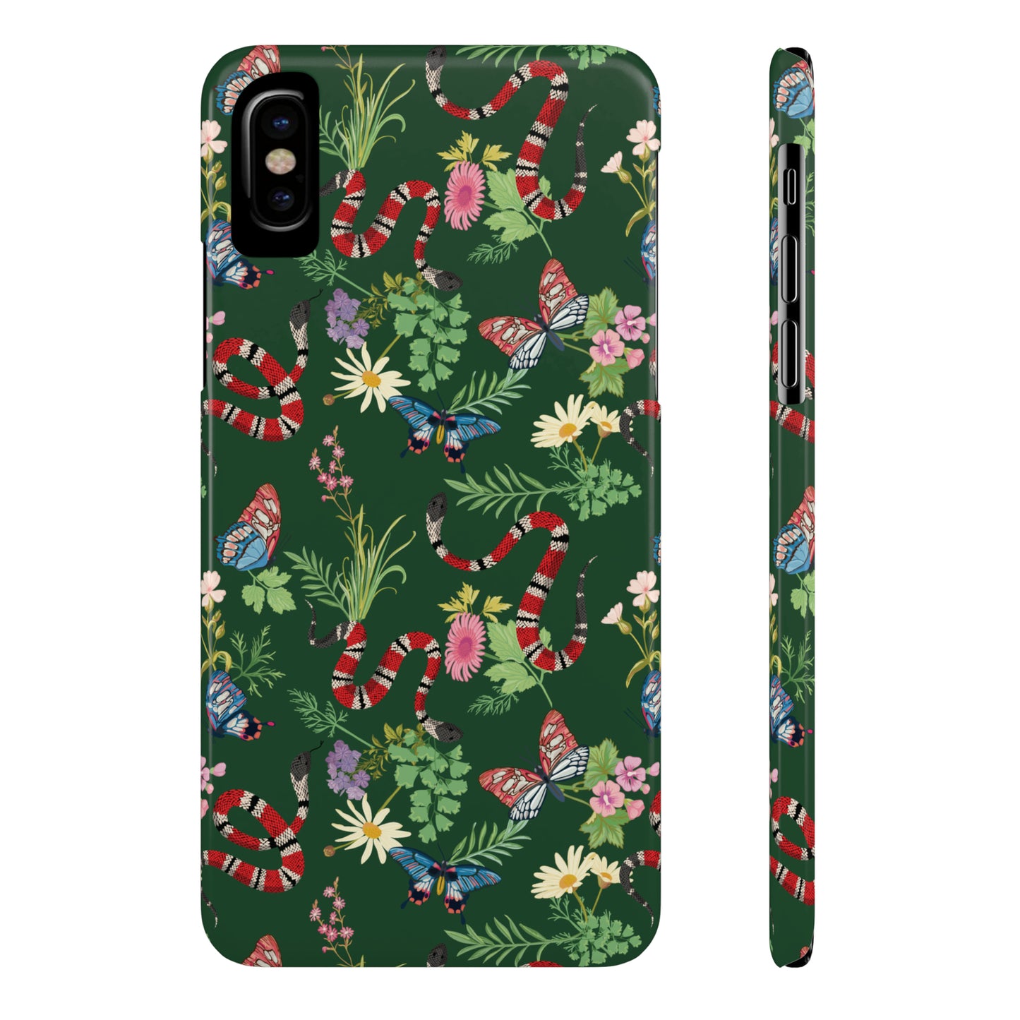 Tropical Chaos Pattern Snap Case