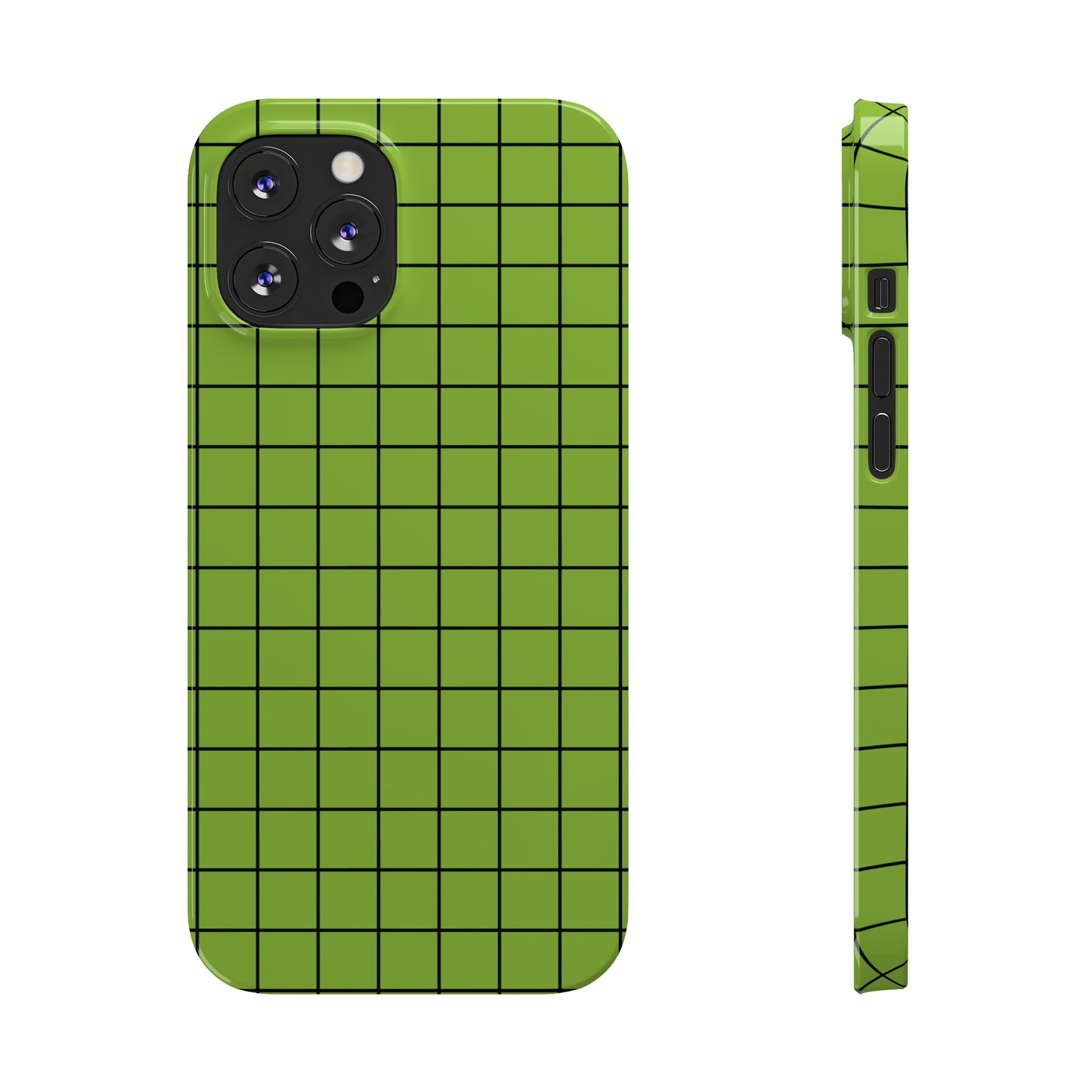 Pear Grid Snap Case