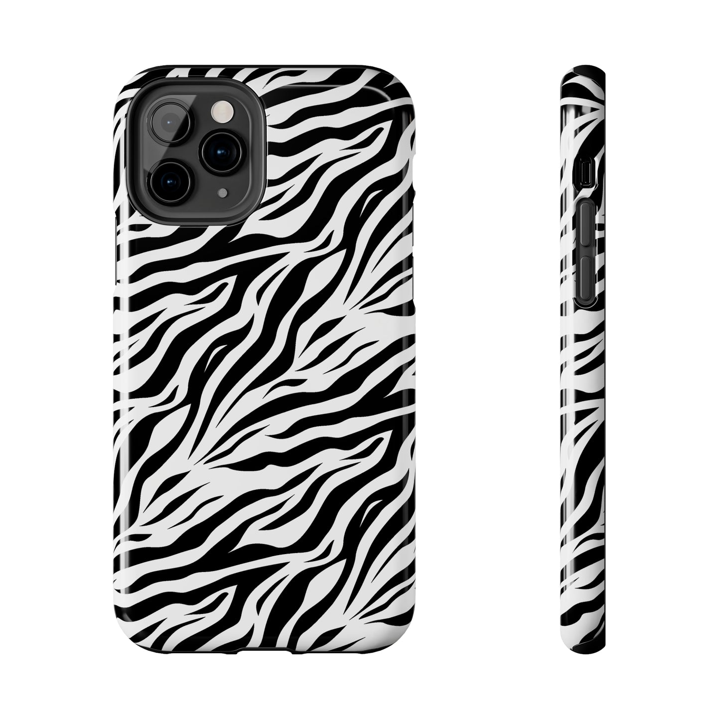 White Bengal Tiger Tough iPhone Case