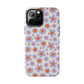 Groovy Flowers Tough iPhone Case