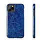 Blue Rust Tough iPhone Case