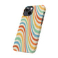 Retro Swirl Snap Case