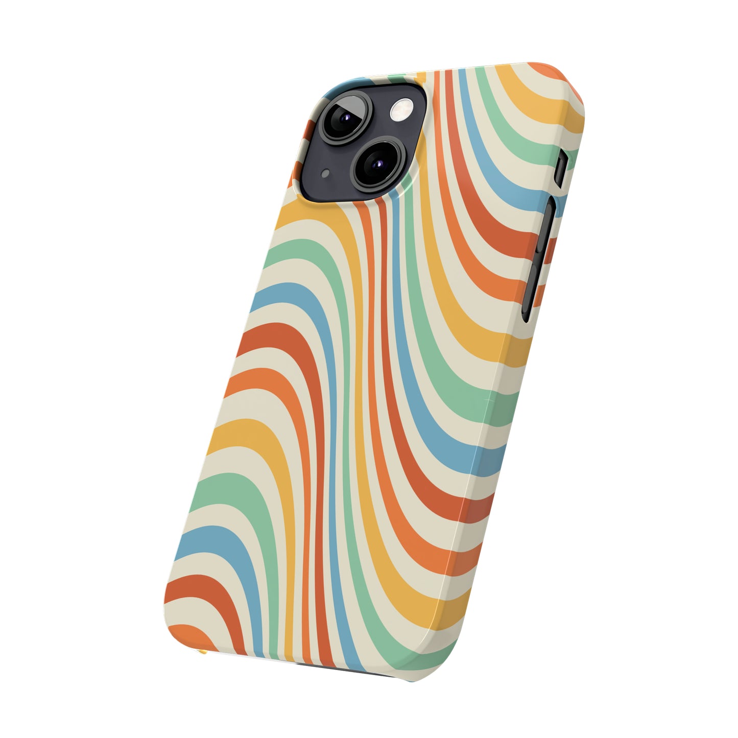 Retro Swirl Snap Case