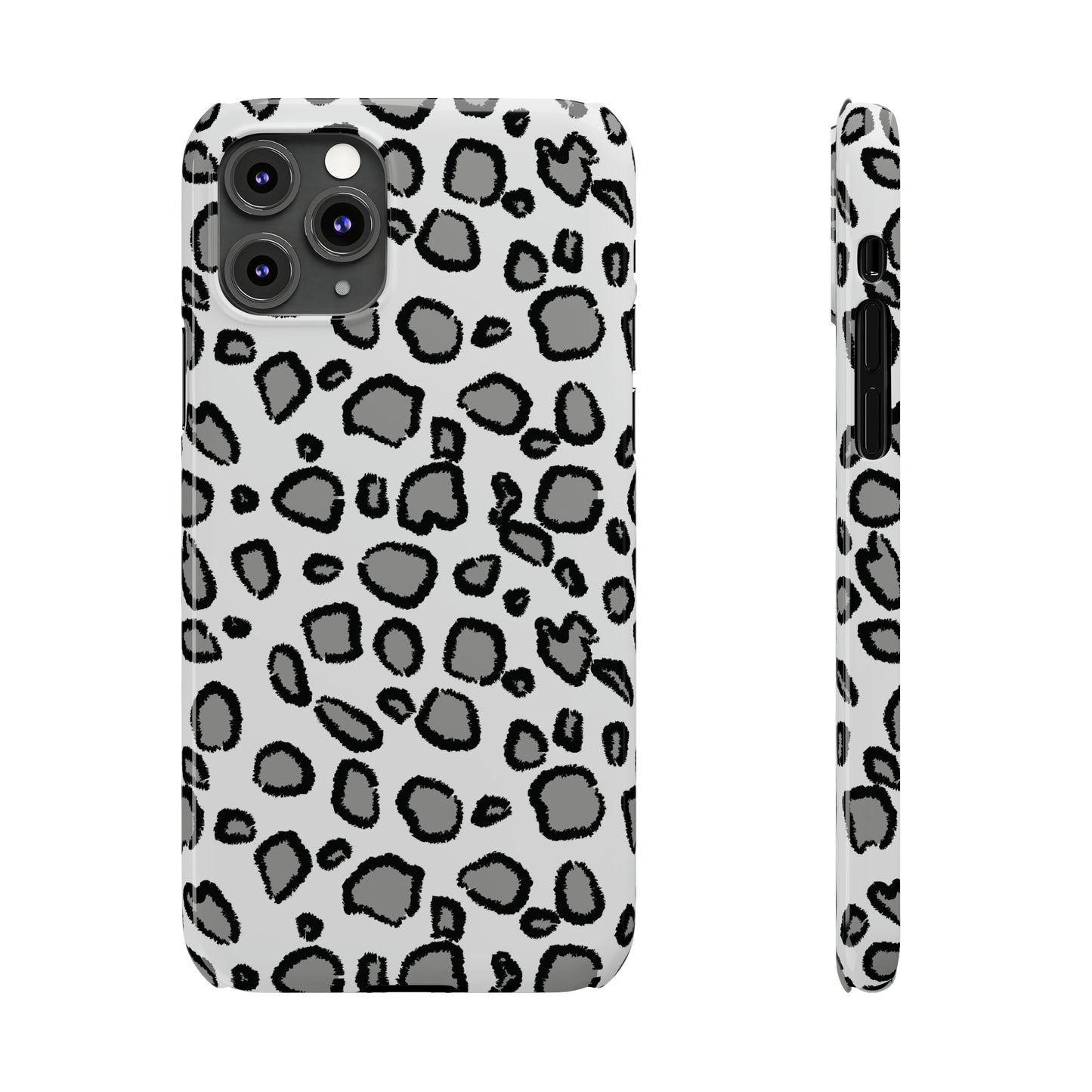 Snow Leopard Snap Case