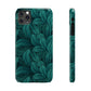 Tropical Leaves Snap Case