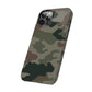 Dark Camouflage Snap Case