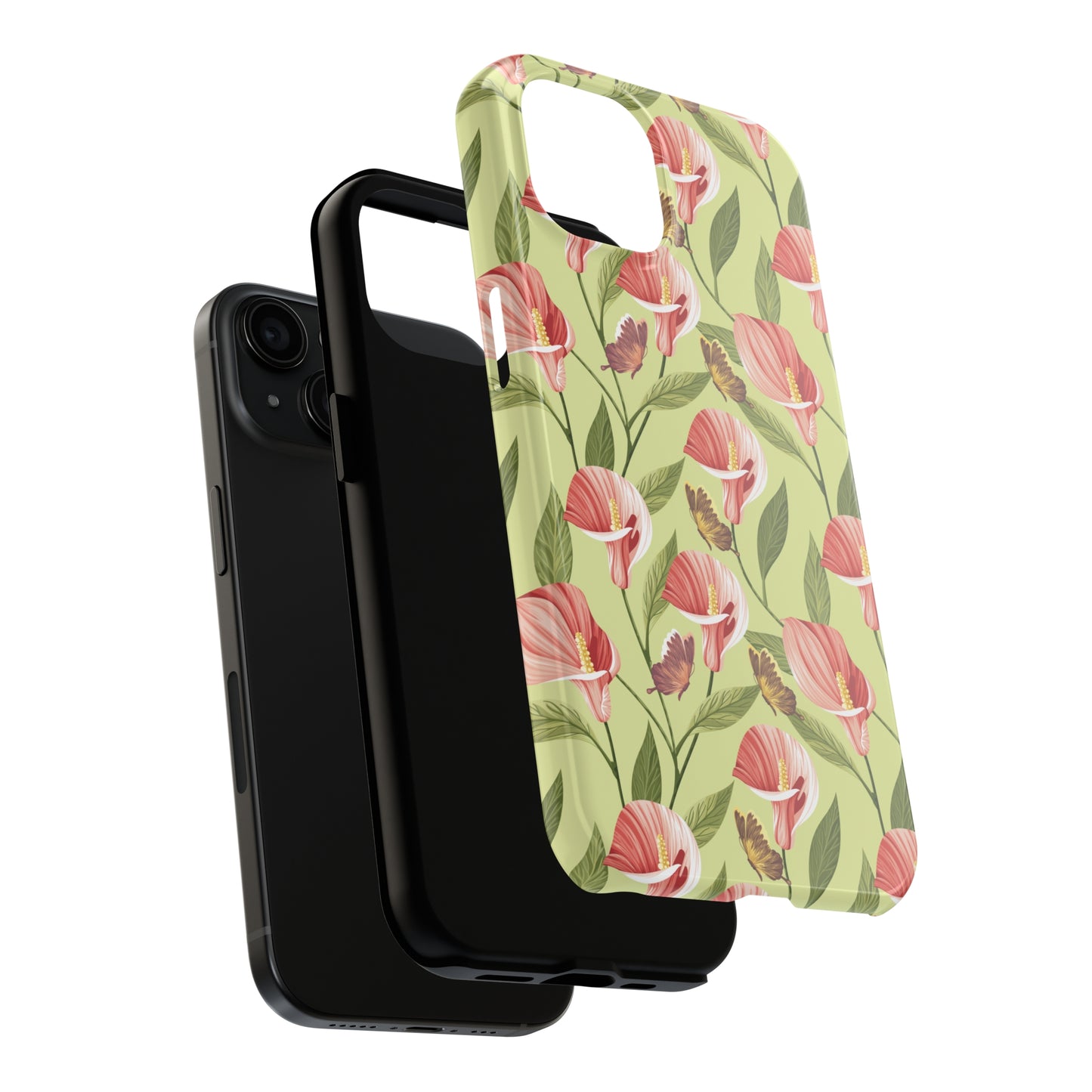 Lilies Tough iPhone Case