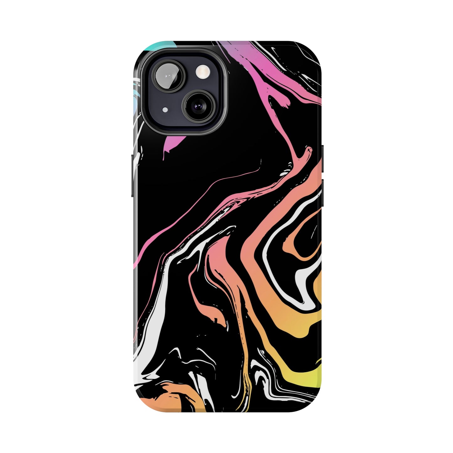 Acid marble pattern Tough Case