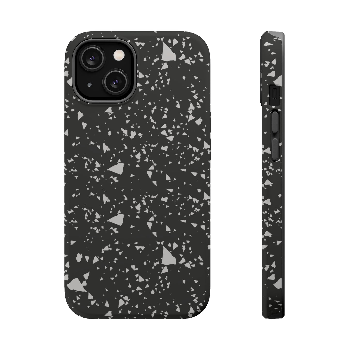 Black Terrazzo MagSafe Tough Case