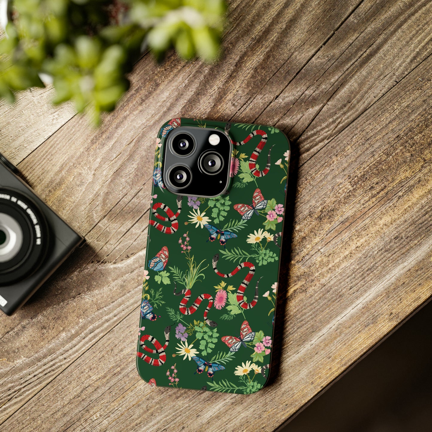 Tropical Chaos Pattern Snap Case