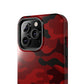 Red Camouflage Tough Case