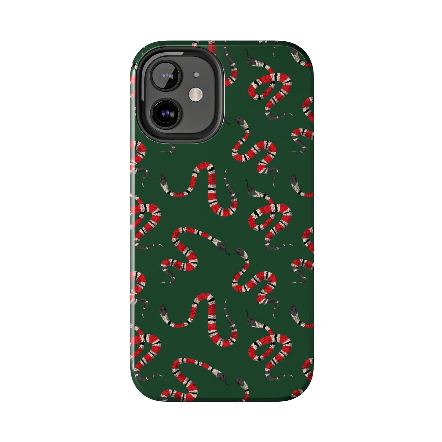 Snake Pattern Tough iPhone Case