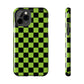 Pickled Checkers Tough iPhone Case