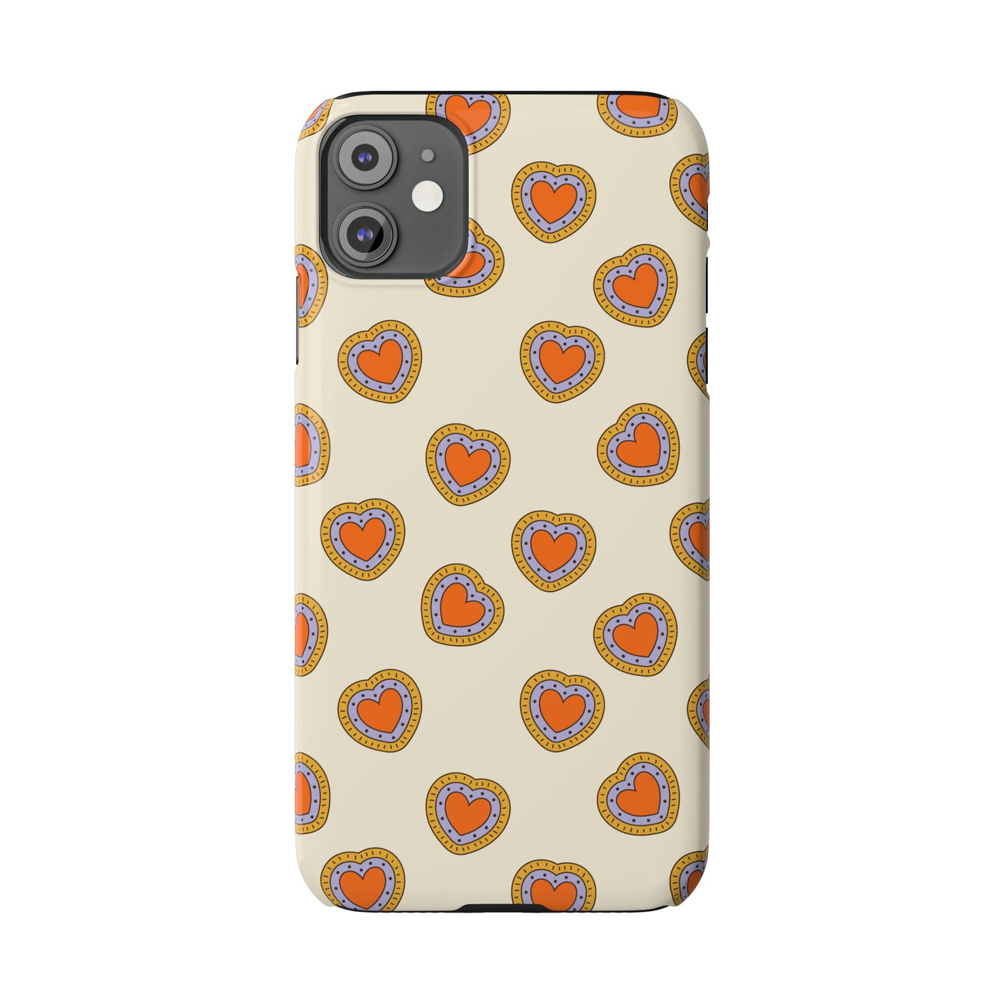 Groovy Heart Snap Case