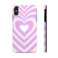 Blurred Heart Tough iPhone Case