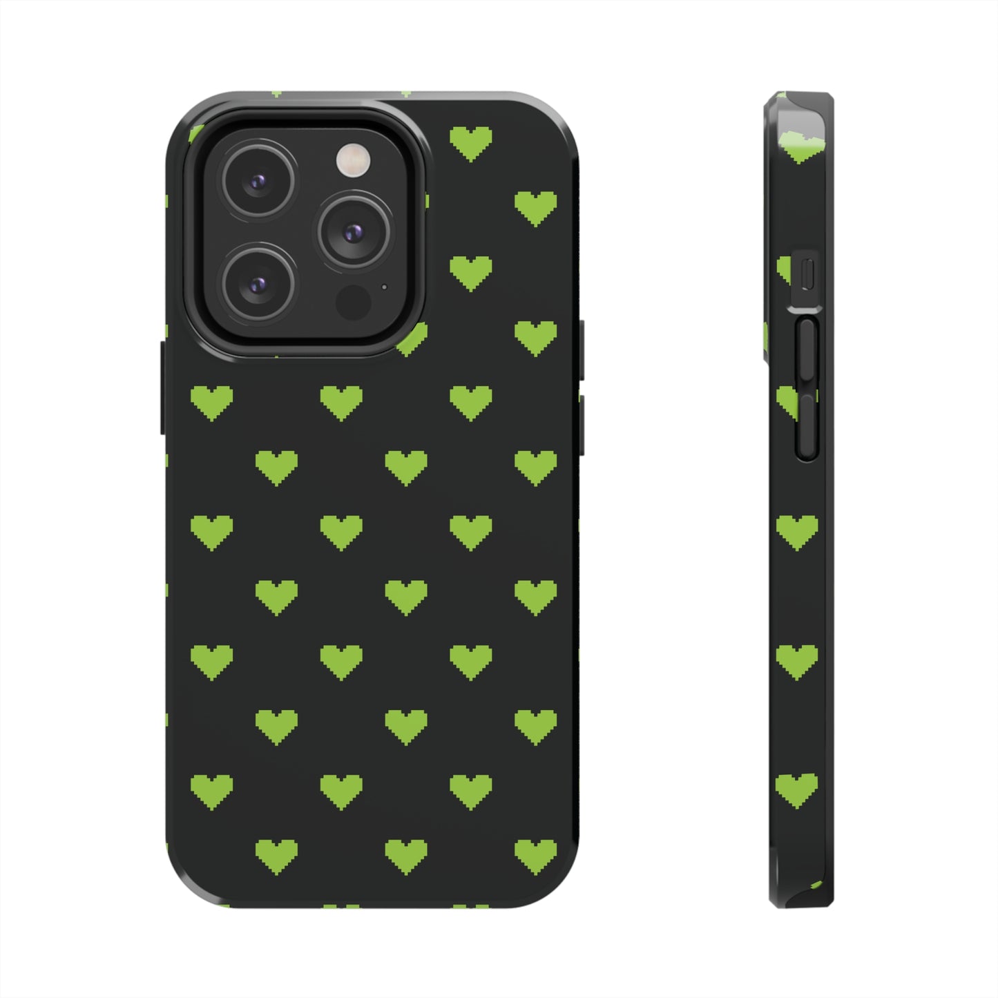 Pixelated Heart Tough iPhone Case